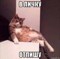 в личку отпишу