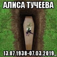 алиса тучеева 13.07.1938-07.о3.2019