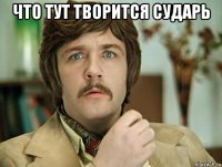 что тут творится сударь 