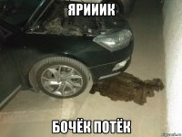 ярииик бочёк потёк