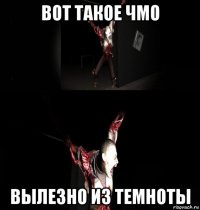 вот такое чмо вылезно из темноты