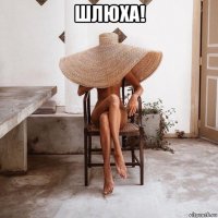 шлюха! 