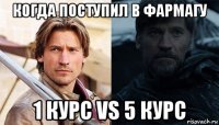 когда поступил в фармагу 1 курс vs 5 курс