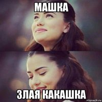 машка злая какашка
