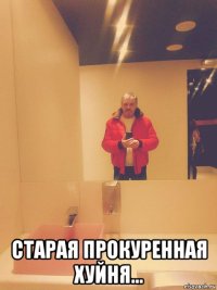  старая прокуренная хуйня...