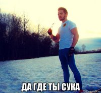  да где ты сука