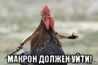  макрон должен уйти!