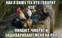 как я вижу тех кто говорит, что пинают, чморят и зашкваривают меня на ппп
