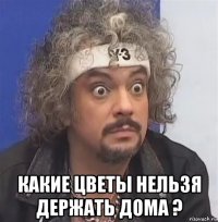  какие цветы нельзя держать дома ?