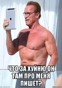  что за хуйню он там про меня пишет?
