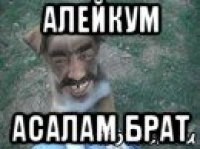 алейкум асалам брат