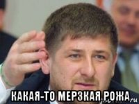  какая-то мерзкая рожа