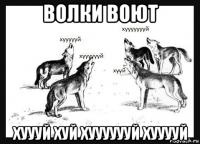 волки воют хуууй хуй хууууууй хууууй