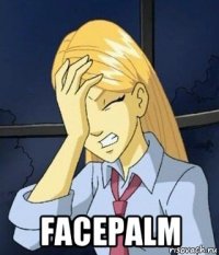  facepalm