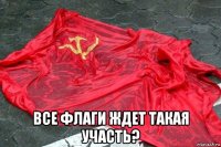  все флаги ждет такая участь?