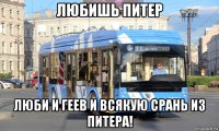любишь питер люби и геев и всякую срань из питера!