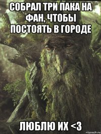 собрал три пака на фан, чтобы постоять в городе люблю их <3