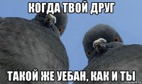 когда твой друг такой же уебан, как и ты