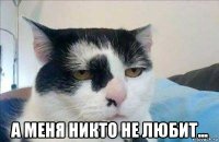  а меня никто не любит...