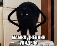  мамка дневник увидела