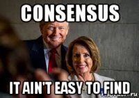 consensus it ain't easy to find