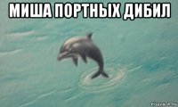 миша портных дибил 