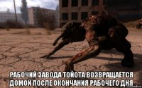  рабочий завода тойота возвращается домой после окончания рабочего дня