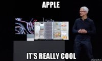 apple it's really cool