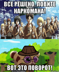 все решено. ловите наркомана! вот это поворот!