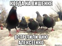 когда на вишенке встретили аню алексеенко
