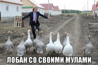  лобан со своими мулами