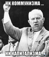 ни коммунизма ... ни капитализма...