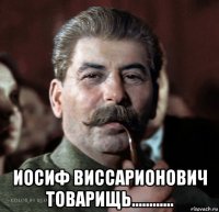  иосиф виссарионович товарищь............