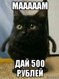 мааааам дай 500 рублей