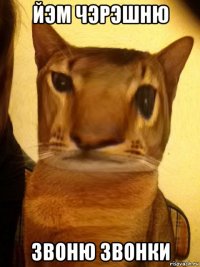 йэм чэрэшню звоню звонки