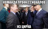 команда профессионалов из цирка