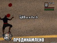 продинамлено