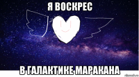 я воскрес в галактике маракана