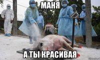 маня а ты красивая