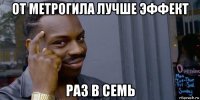 от метрогила лучше эффект раз в семь