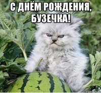 с днём рождения, бузечка! 
