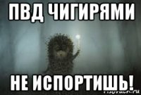 пвд чигирями не испортишь!