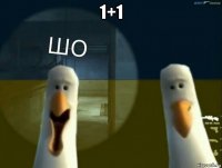 1+1 