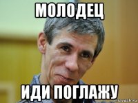 молодец иди поглажу