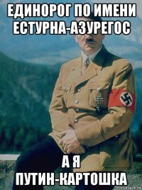 единорог по имени естурна-азурегос а я путин-картошка