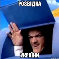 розвідка україни