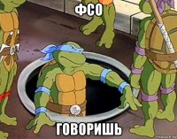 фсо говоришь
