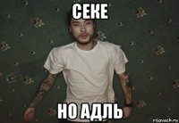 секе но адль