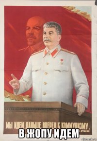  в жопу идем