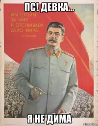 пс! девка... я не дима